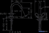 Смеситель Hansgrohe Logis 71221000 - фото2