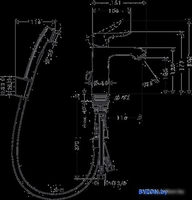 Смеситель Hansgrohe Metris 31285000 - фото2