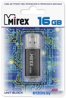 USB Flash Mirex UNIT BLACK 16GB (13600-FMUUND16) - фото2