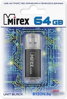 USB Flash Mirex UNIT BLACK 64GB (13600-FMUUND64) - фото2