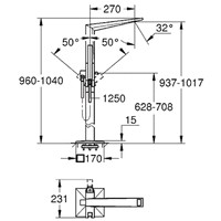 Смеситель Grohe Allure Brilliant 23119000 - фото2