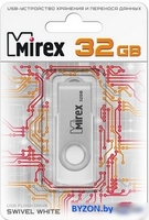 USB Flash Mirex SWIVEL WHITE 32GB (13600-FMUSWT32) - фото2