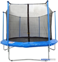 Батут Atlas Sport 183 см - 6ft (внутренняя сетка, синий) - фото