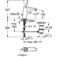 Смеситель Grohe Eurodisc Joy 23427000 - фото2
