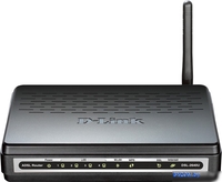 Беспроводной DSL-маршрутизатор D-Link DSL-2640U - фото