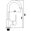 Смеситель Ledeme H44 L4044-2 - фото2