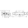 Термостатический смеситель Hansgrohe Ecostat Universal 13122000 - фото2
