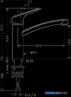 Смеситель Hansgrohe Logis 160 71832000 - фото2
