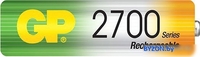 Аккумуляторы GP AA 2700mAh 4 шт. (270AAHC) - фото2
