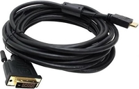 Кабель Buro HDMI-19M-DVI-D-10m - фото