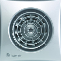 Вытяжной вентилятор Soler&Palau Silent-100 CZ Silver [5210415500] - фото