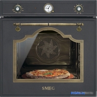 Электрический духовой шкаф Smeg SFP750AOPZ - фото