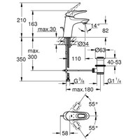 Смеситель Grohe Eurostyle 33558003 - фото2