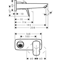 Смеситель Hansgrohe Logis 71220000 - фото2