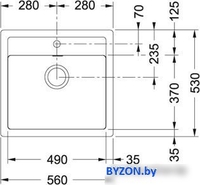 Кухонная мойка Franke Sirius SID 610 114.0443.343 (белый) - фото2