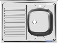 Кухонная мойка Ukinox STD800.600-5C 0RS - фото