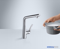 Смеситель Hansgrohe Metris Select 14883800 - фото2