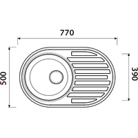 Кухонная мойка Kaiser KSS-7750 - фото2