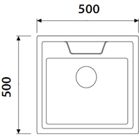Кухонная мойка Kaiser KSS-5050 - фото2