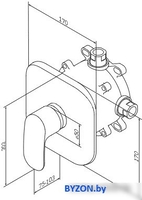 Смеситель AM.PM F3075000 - фото2