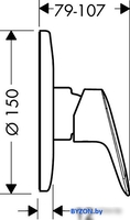 Смеситель Hansgrohe Logis 71666000 - фото2
