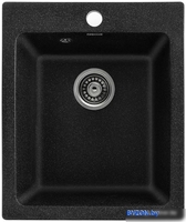 Кухонная мойка Gerhans A10 (черный) - фото