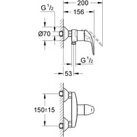 Смеситель Grohe Euroeco 32740000 - фото2