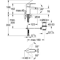 Смеситель Grohe Eurostyle Cosmopolitan 33565002 - фото2