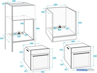 Электрический духовой шкаф BEKO BIM 22304 XCS - фото2